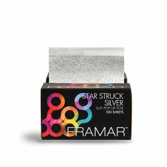 Framar Folie Pop UP- Star Struck Silver - 500 sheets